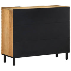 Sideboard Brown 90x33x75 cm Solid Wood Mango Solid mango wood