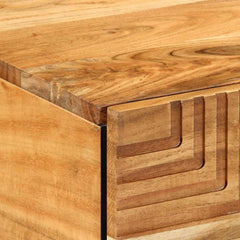 Coffee Table Brown 100 x 54 x 40 cm Solid acacia wood