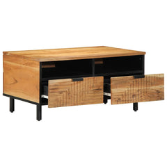 Coffee Table Brown 80 x 54 x 40 cm Solid acacia wood