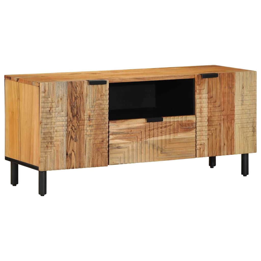 TV Cabinet Solid Acacia Wood Solid Acacia Wood, image 2