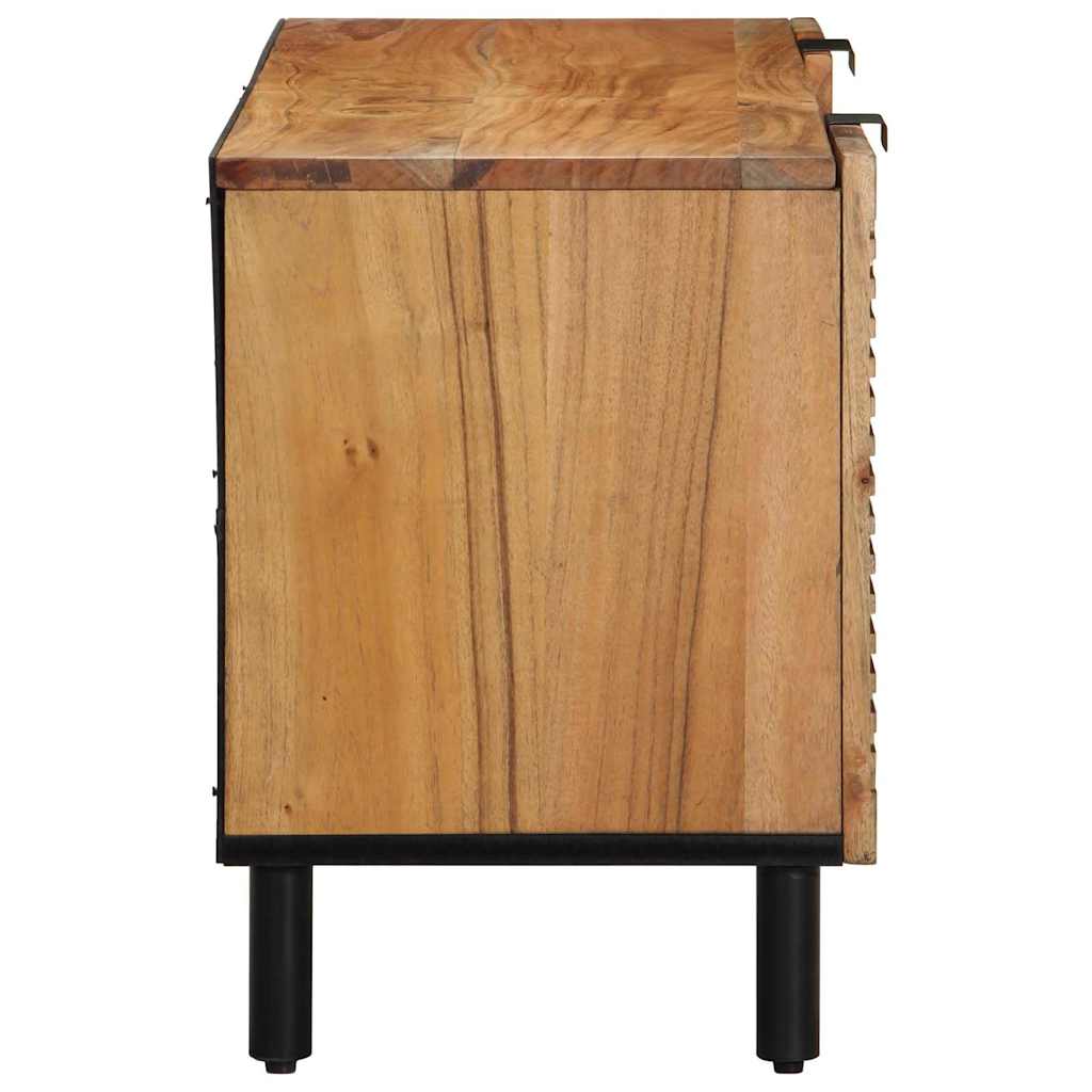 TV Cabinet Solid Acacia Wood Solid Acacia Wood, image 5