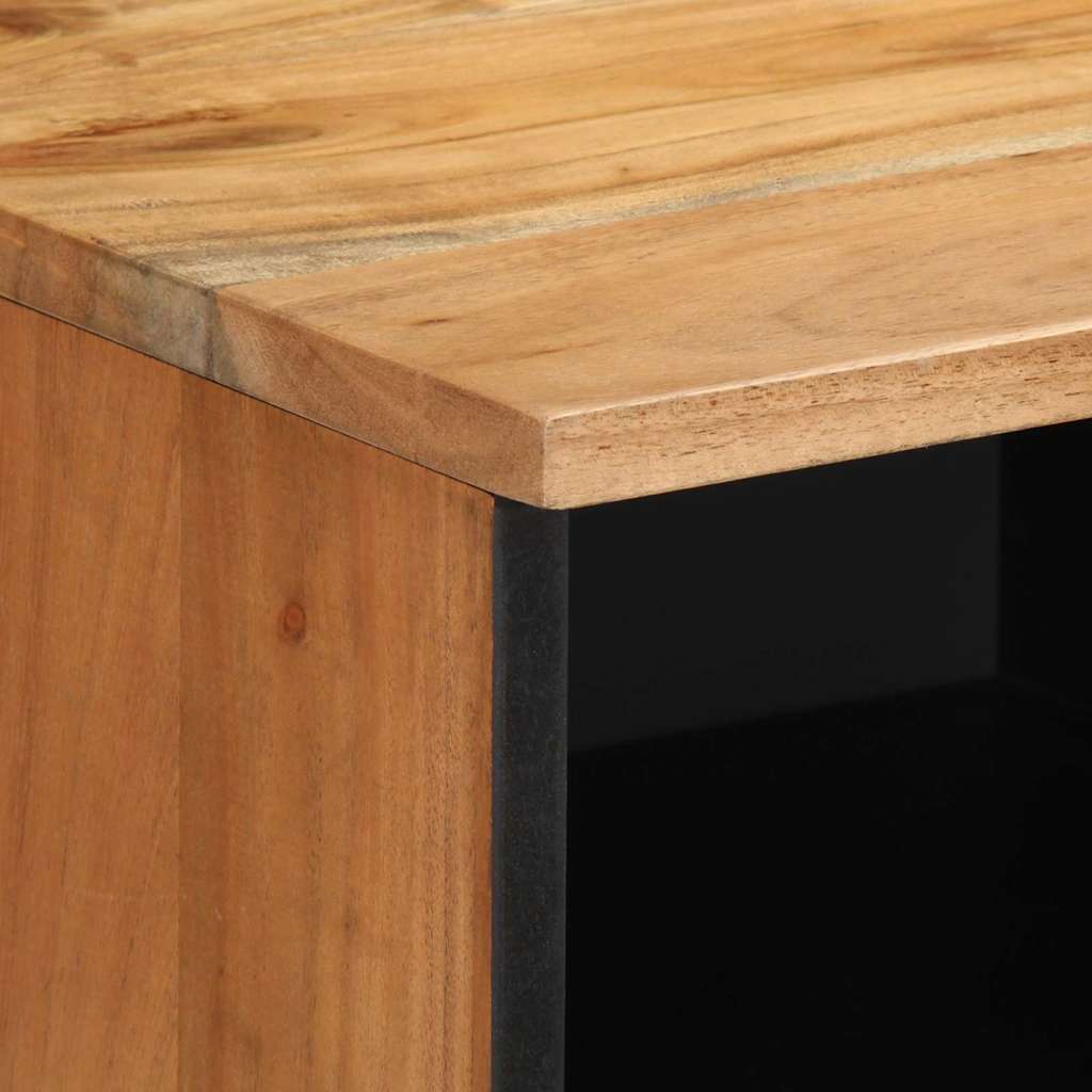 TV Cabinet Solid Acacia Wood Solid Acacia Wood, image 6