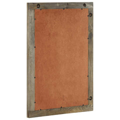 vidaXL Bathroom Mirror 50x2.5x70 cm Solid Wood Mango 3