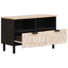 TV Cabinet Solid Mango Wood