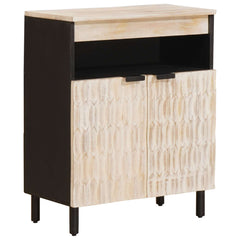 Sideboard Solid Mango Wood in a White Wash Finish