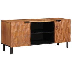 vidaXL TV Cabinet with Shelf Acacia Brown Finish 105 x 33 x 46 cm 1