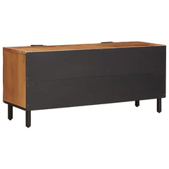 vidaXL TV Cabinet with Shelf Acacia Brown Finish 105 x 33 x 46 cm 5