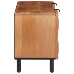 vidaXL TV Cabinet with Shelf Acacia Brown Finish 105 x 33 x 46 cm 4
