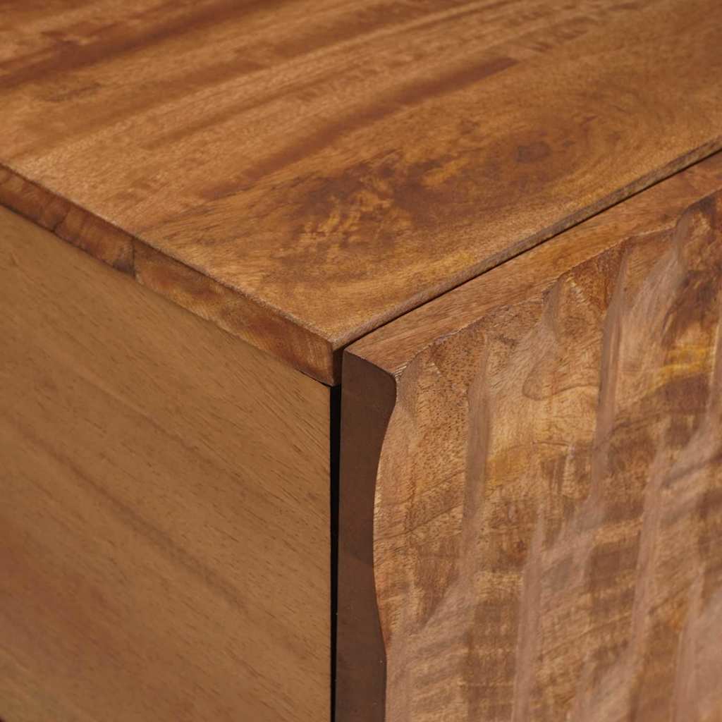 vidaXL TV Cabinet with Drawer Acacia Brown Finish 105 x 33 x 46 cm 6