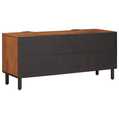 vidaXL TV Cabinet with Drawer Acacia Brown Finish 105 x 33 x 46 cm 5
