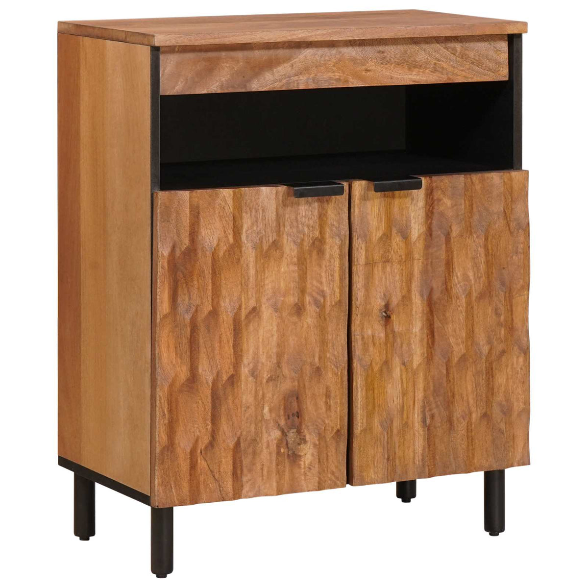 Sideboard Solid Mango Wood in a Acacia Brown Finish