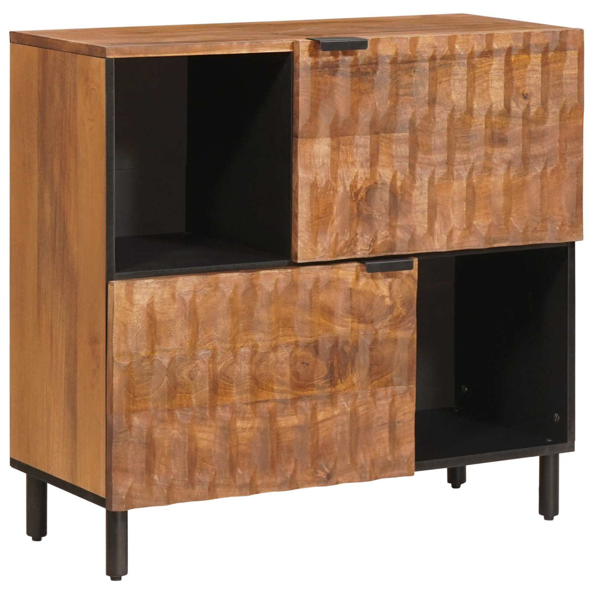 Sideboard Solid Mango Wood in a Acacia Brown Finish