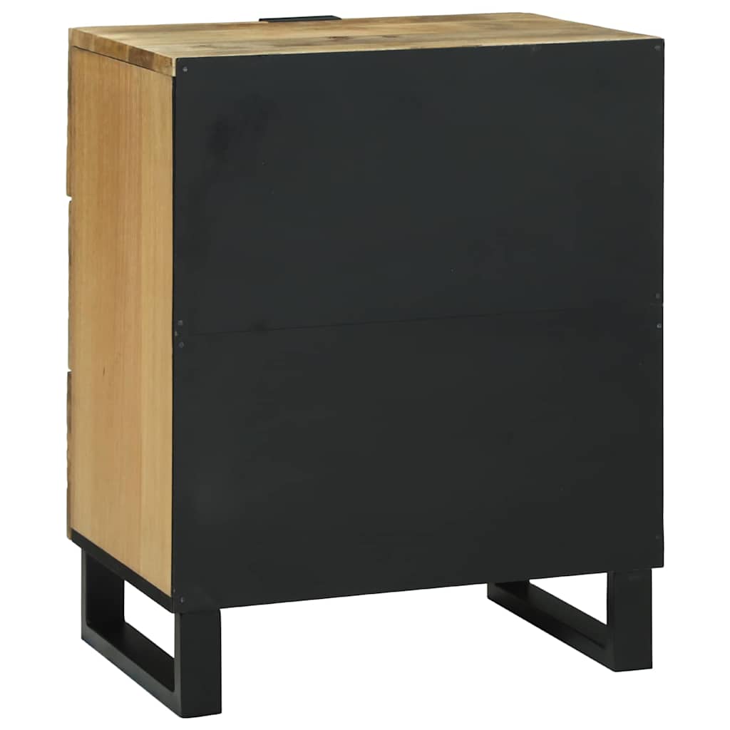 Bedside Cabinet 50 x 33 x 62 cm Engineered Wood Natural