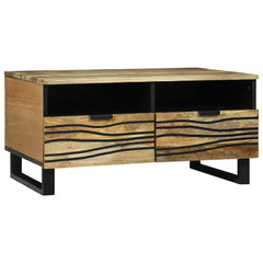Coffee Table 80 x 54 x 40 cm Engineered Wood Natural