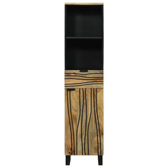 Bathroom Cabinet 38 x 33 x 160 cm Engineered Wood Natural