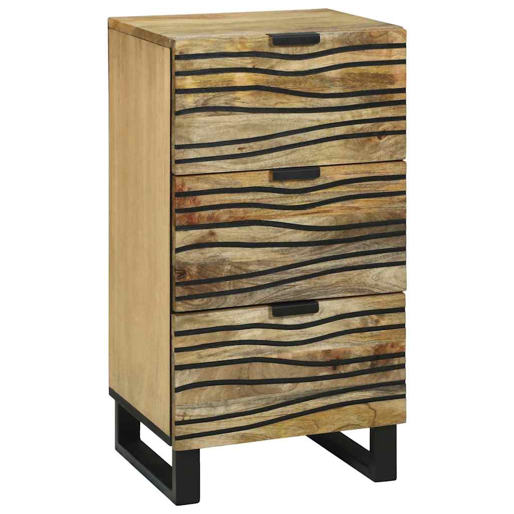 Sideboard 40 x 33 x 75 cm Engineered Wood Natural