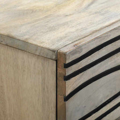 vidaXL Bedside Cabinet White 50 x 33 x 60 cm Engineered Wood 6