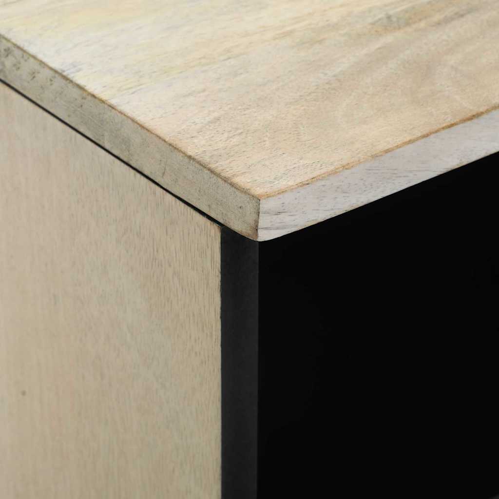 vidaXL TV Cabinet 100 x 33 x 46 cm White Engineered Wood 6