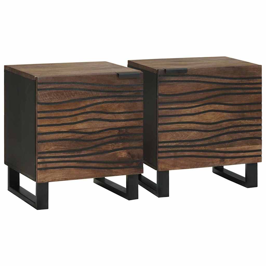 vidaXL Bedside Cabinet 40 x 33 x 46 cm Engineered Wood