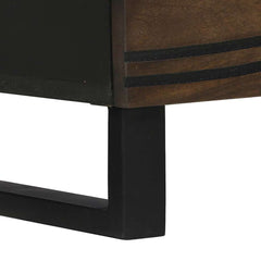 vidaXL TV Units 70 x 33 x 46 cm Walnut Engineered Wood 6