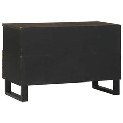 vidaXL TV Units 70 x 33 x 46 cm Walnut Engineered Wood 5