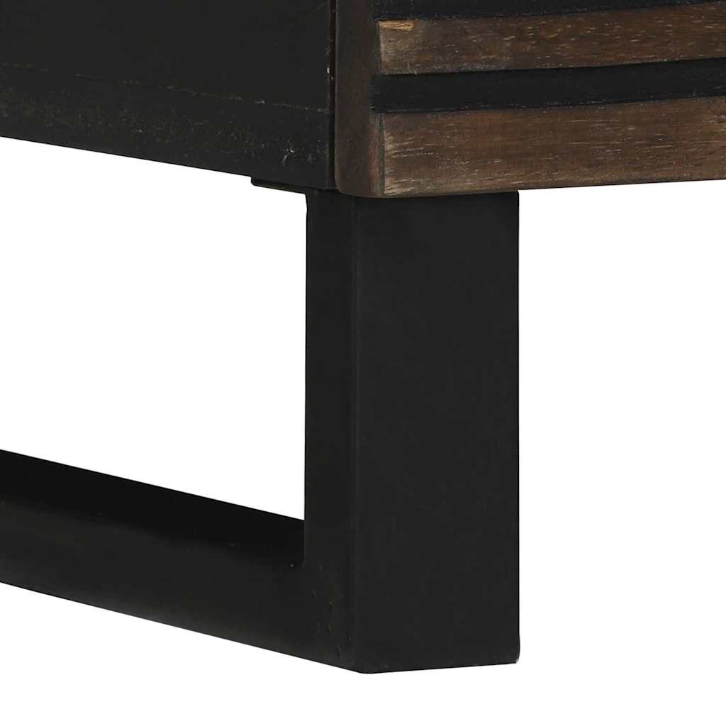 vidaXL Bedside Cabinet Walnut 40 x 33 x 46 cm Engineered Wood 6