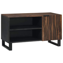 vidaXL TV Units 80 x 33 x 46 cm Walnut Engineered Wood 1