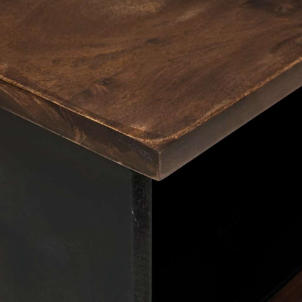 vidaXL TV Units 80 x 33 x 46 cm Walnut Engineered Wood 6