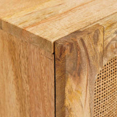 vidaXL Bedside Cabinet Natural 40 x 33 x 46 cm 6