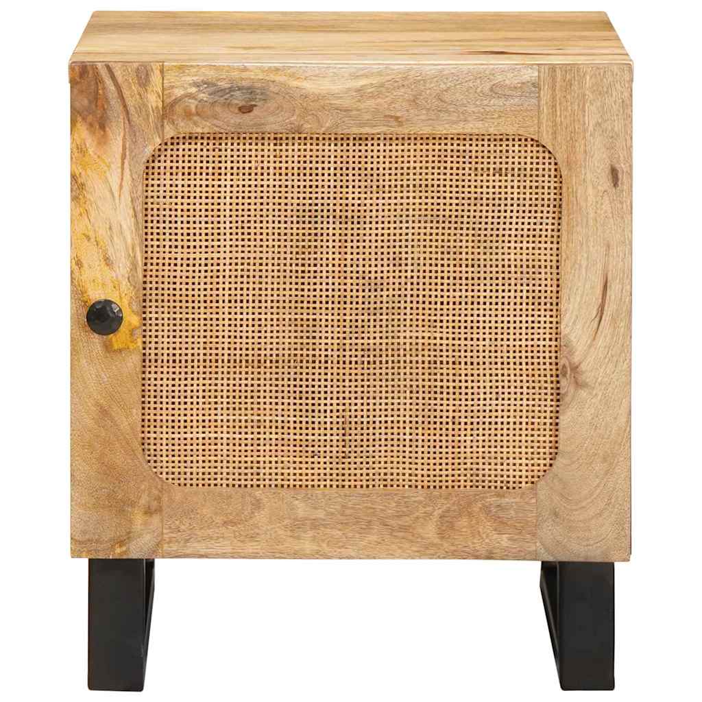 vidaXL Bedside Cabinet Natural 40 x 33 x 46 cm 3