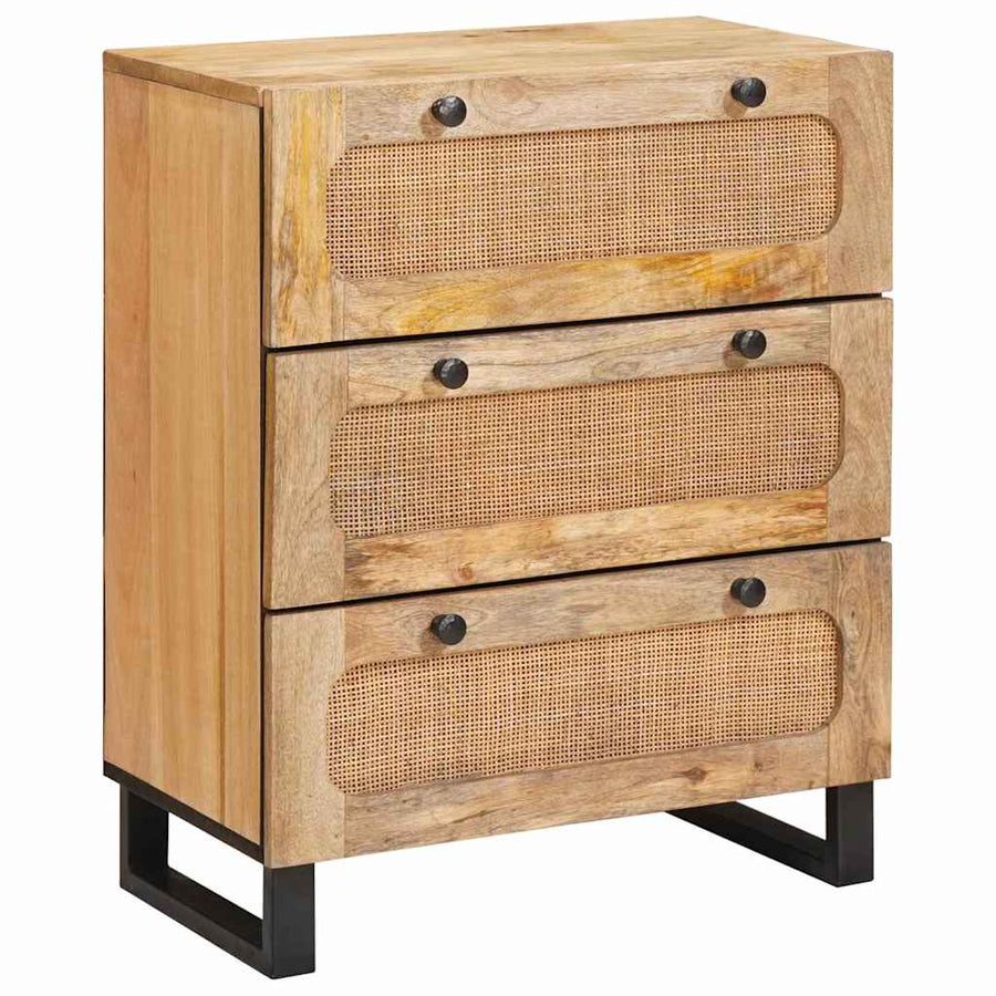 vidaXL Sideboard 60 x 33 x 75 cm Solid Mango Wood Brown 1