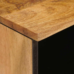 vidaXL TV Cabinet with Drawer Brown 100 x 33 x 46 cm Solid Mango Wood 6