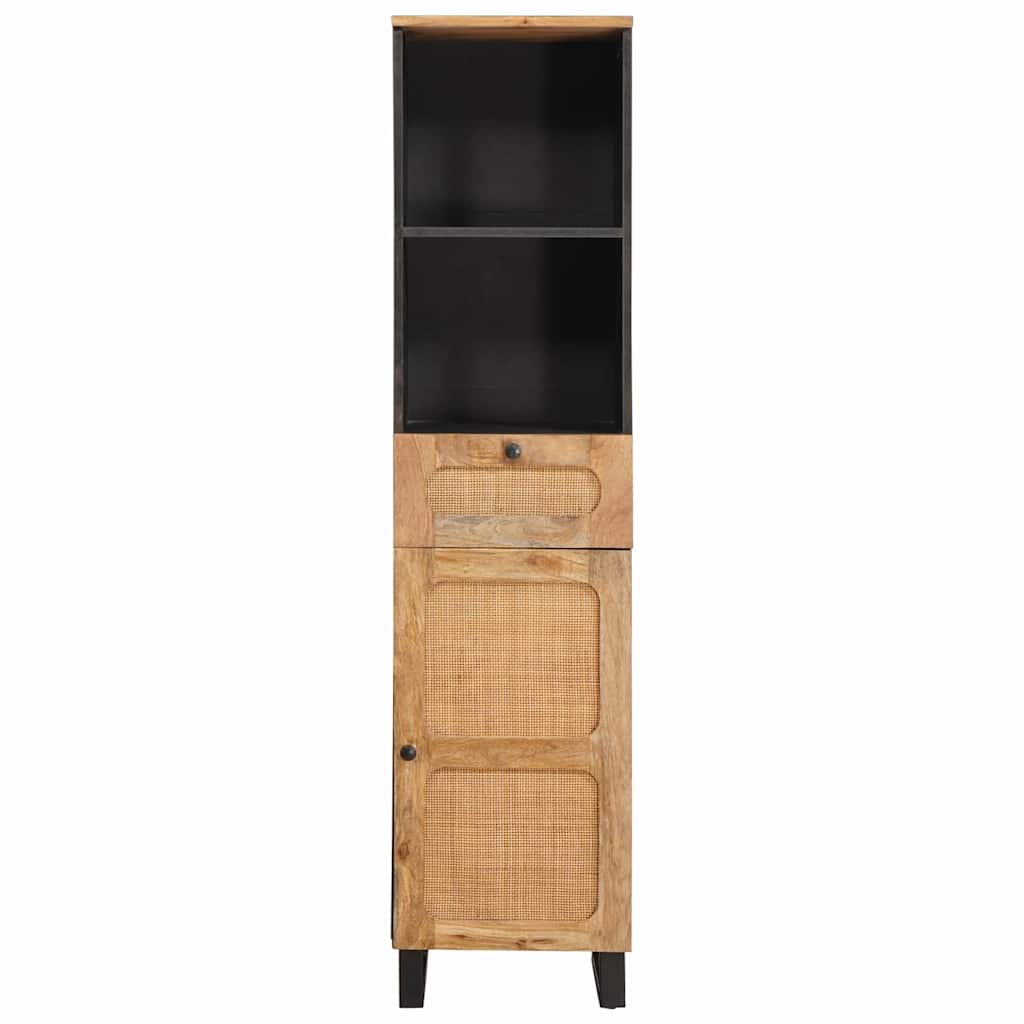 vidaXL Bathroom Cabinet Brown 38 x 33 x 160 cm Solid Mango Wood 3