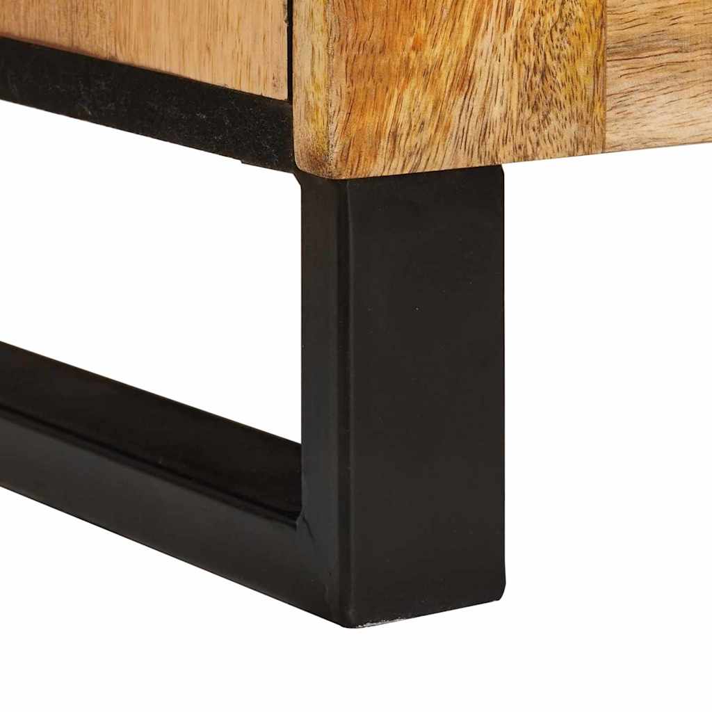 vidaXL Sideboard Brown 60 x 33 x 75 cm Solid Mango Wood 6