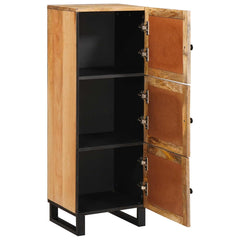 Highboard Brown Solid Mango Wood, image 2