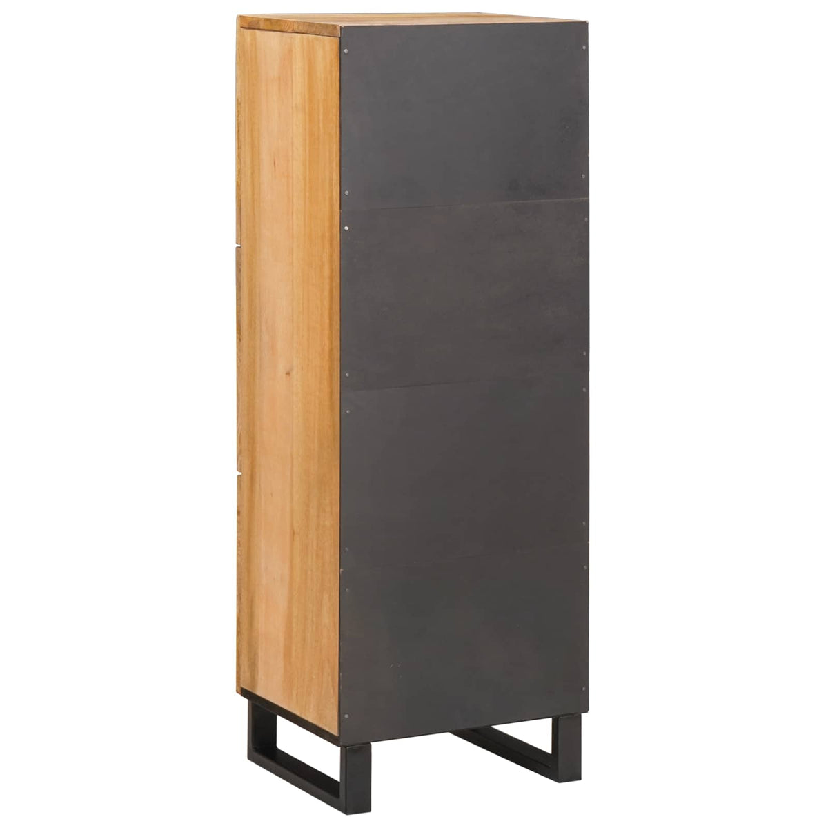Highboard Brown Solid Mango Wood, image 5