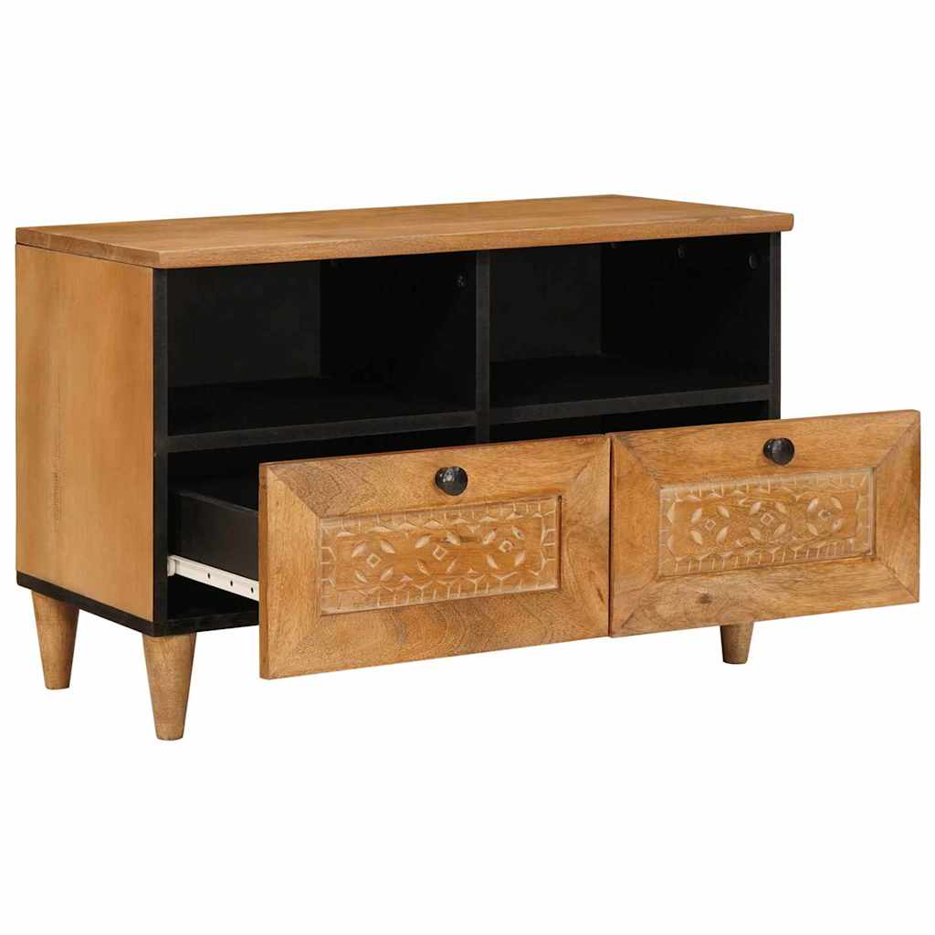 TV Units Light Brown Engineered Wood, image 2