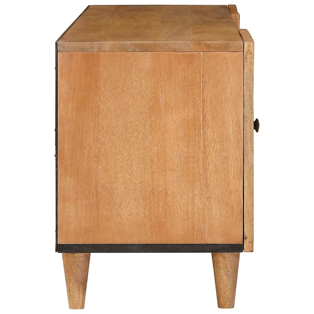 vidaXL TV Units with Door Light Brown 105 x 33 x 46 cm Engineered wood 4