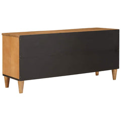 vidaXL TV Cabinet 100 x 33 x 46 cm Solid Mango Wood 5