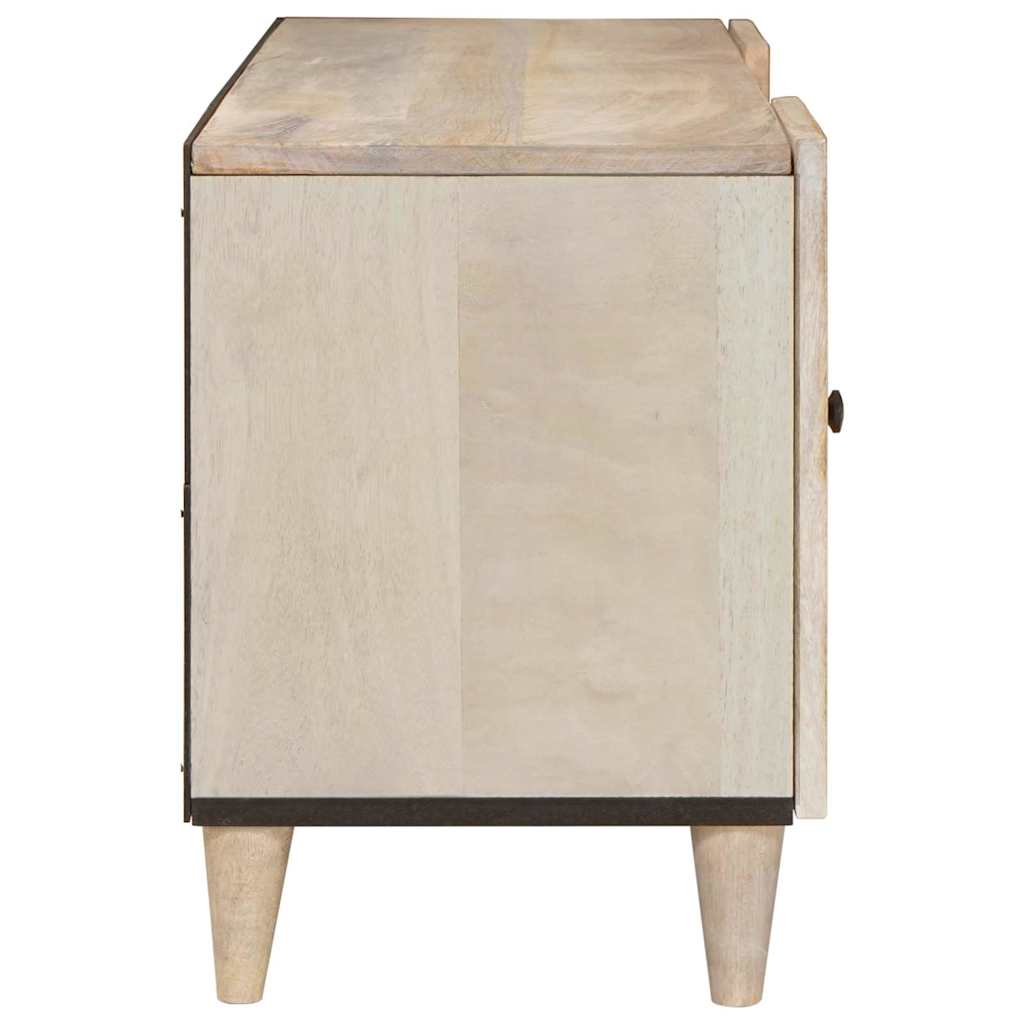 TV Units with Shelf White Engineered Wood, image 4