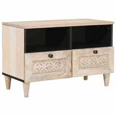 TV Units White 70 x 33 x 46 cm Engineered Wood White (bleached finish)