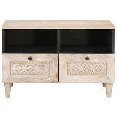 TV Units White 70 x 33 x 46 cm Engineered Wood White (bleached finish)