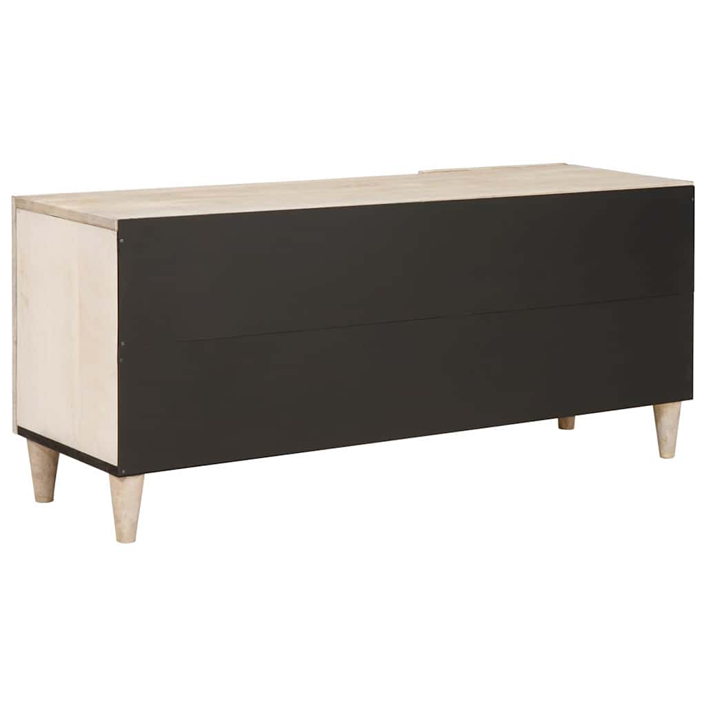 vidaXL TV Units with Drawer White 105 x 33 x 46 cm Engineered wood 5