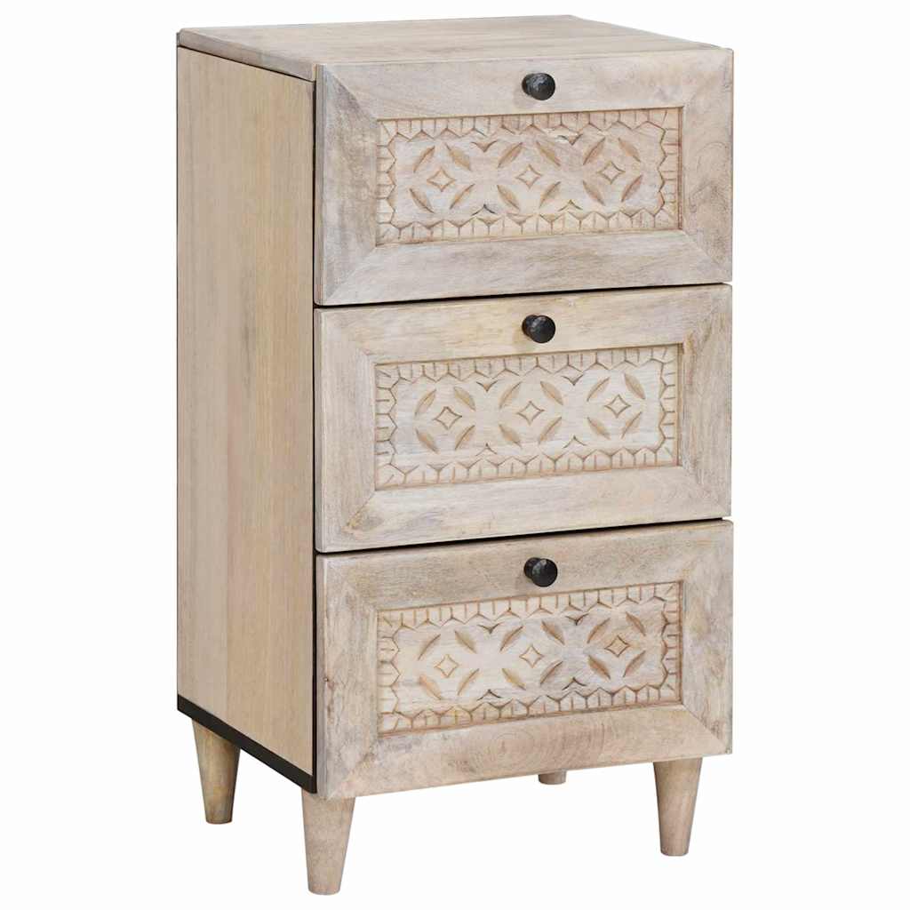 vidaXL Sideboard with Drawer White 33.5 x 40 x 75 cm 1