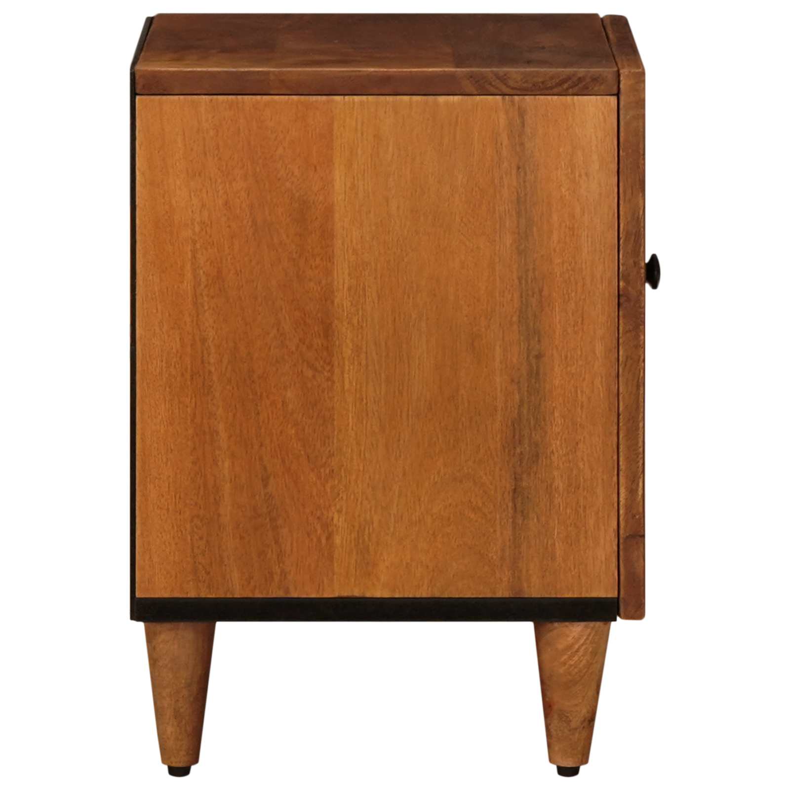 vidaXL Bedside Cabinet Brown 40 x 33 x 46 cm Solid Mango Wood 5
