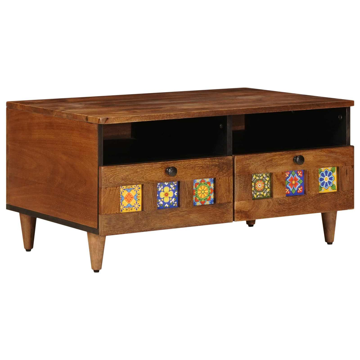 TV Cabinet Solid Mango Wood