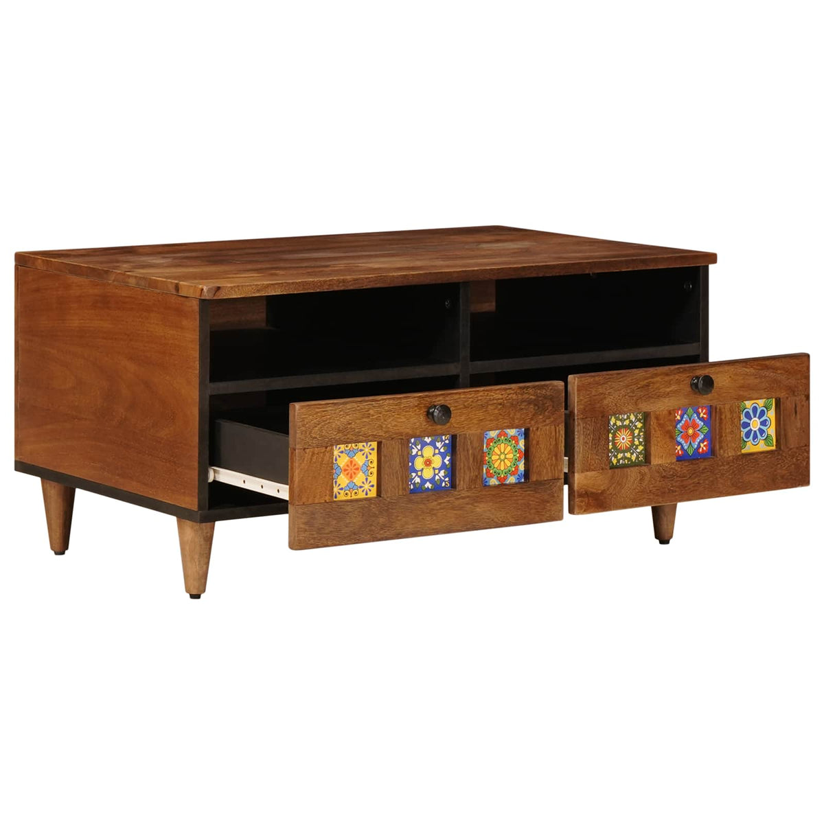 TV Cabinet Solid Mango Wood
