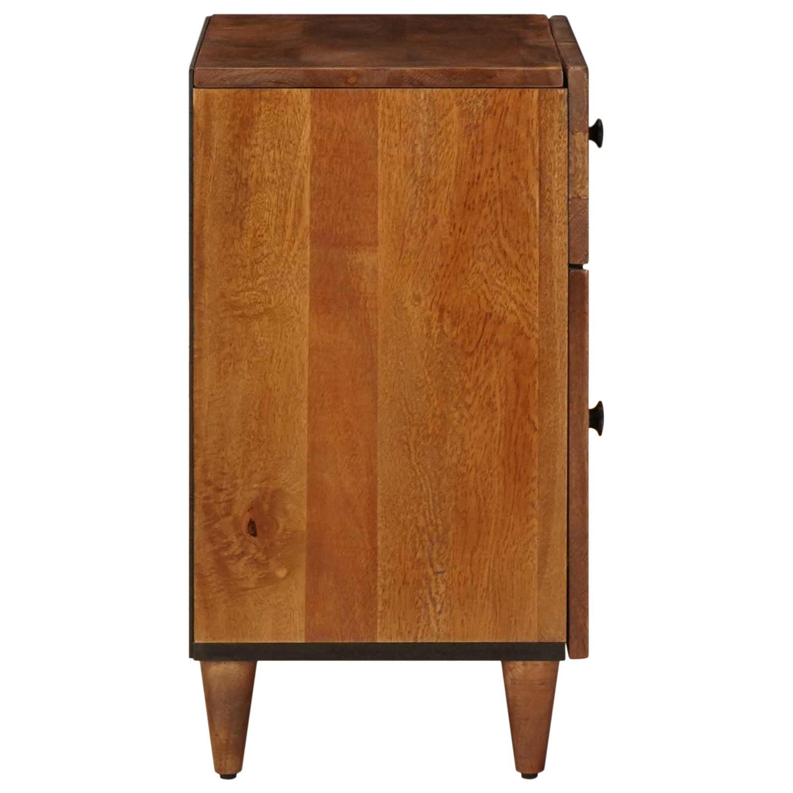 vidaXL Bedside Cabinet Brown 50 x 33 x 60 cm Solid Mango Wood 5