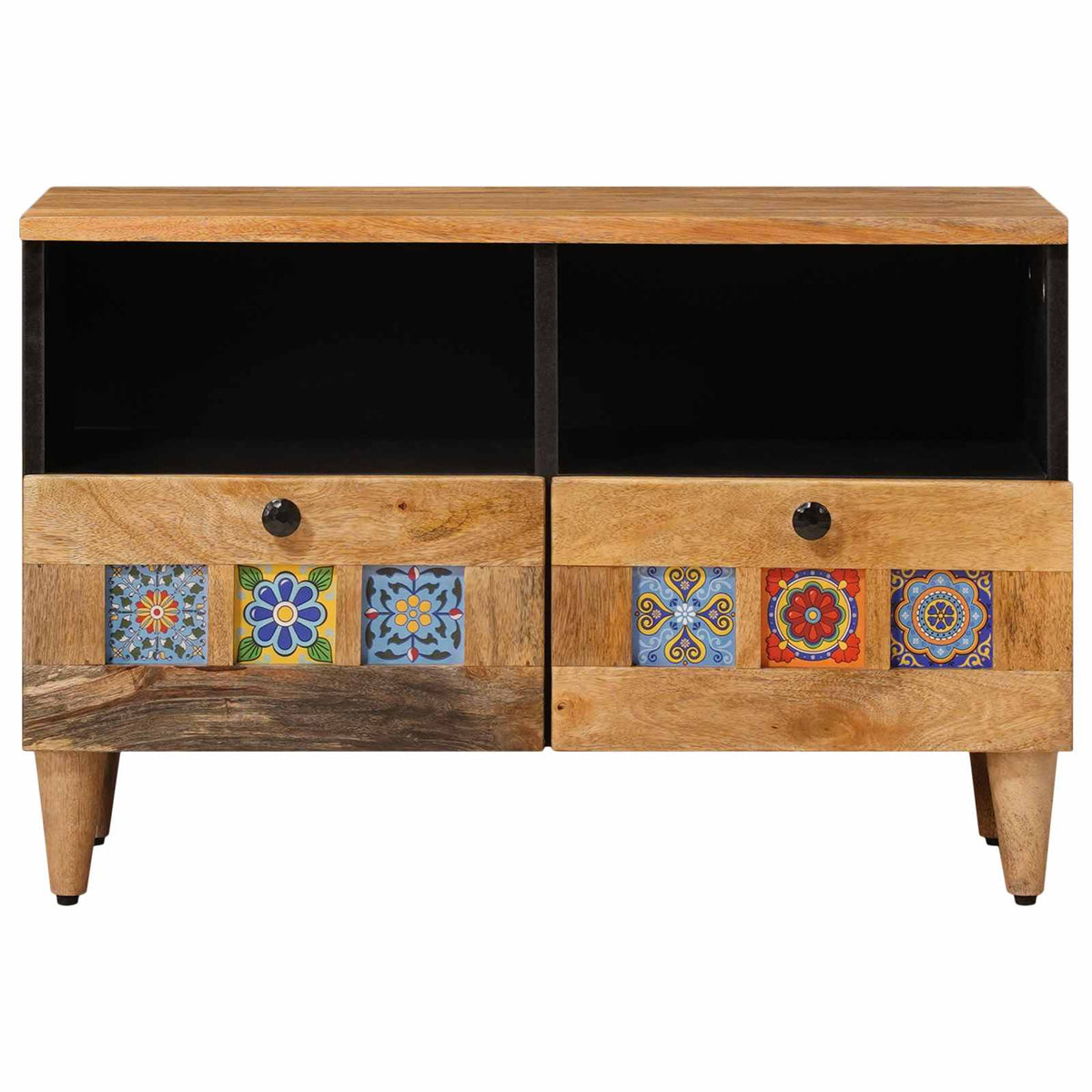 TV Cabinet Solid Mango Wood