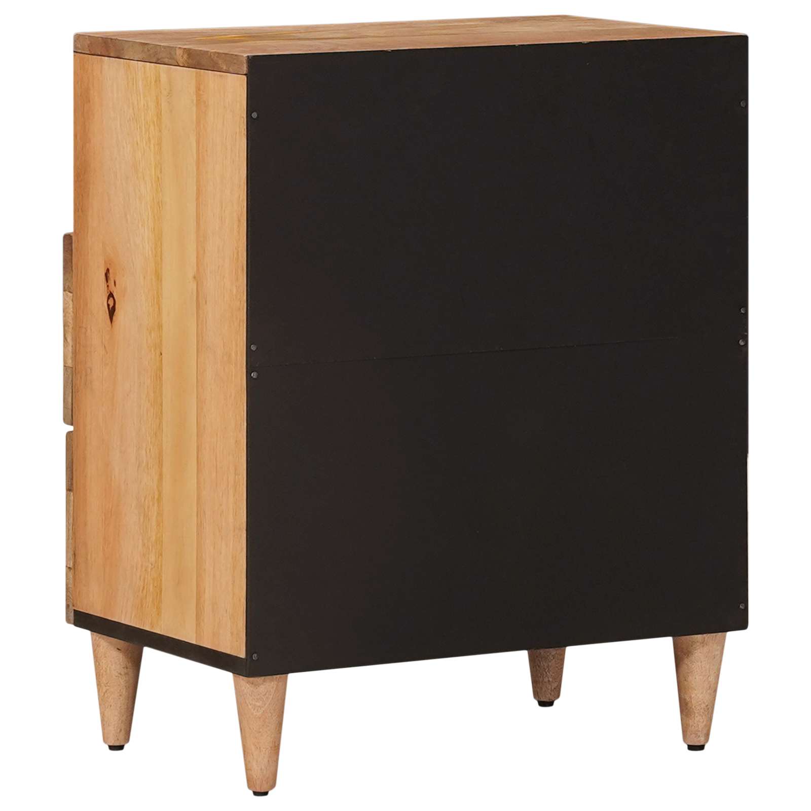 vidaXL Bedside Cabinet Natural 50 x 33 x 62 cm Solid Mango Wood 5